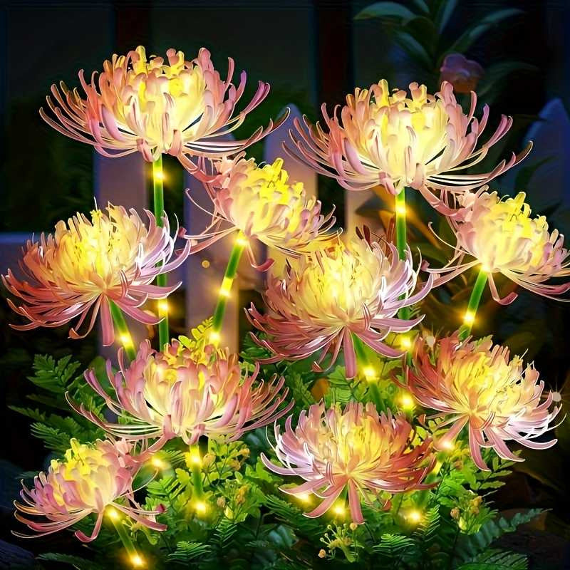 🌻Solar LED Garden Stake Lights, Assorted Flower Designs, Waterproof Outdoor Decorative Lights