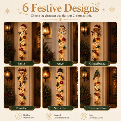 ⏳ Last day! 49% OFF✨ – 🎅Merry  Glowing Christmas Door Hanger