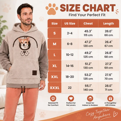 Dog Tote Carier Hoodie🐶🐾