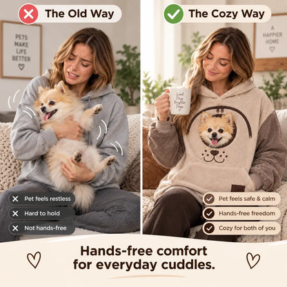 Dog Tote Carier Hoodie🐶🐾