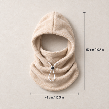 CozyShield Fleece Hood-3-in-1 Winter Hood