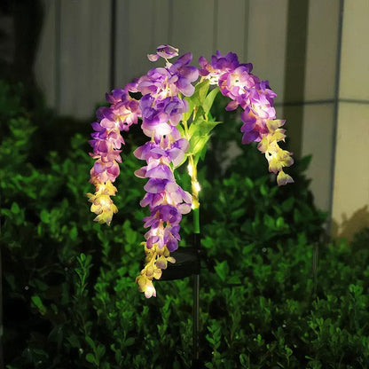 🌻Solar LED Garden Stake Lights, Assorted Flower Designs, Waterproof Outdoor Decorative Lights