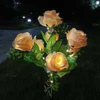 5-Headed Rose - Yellow