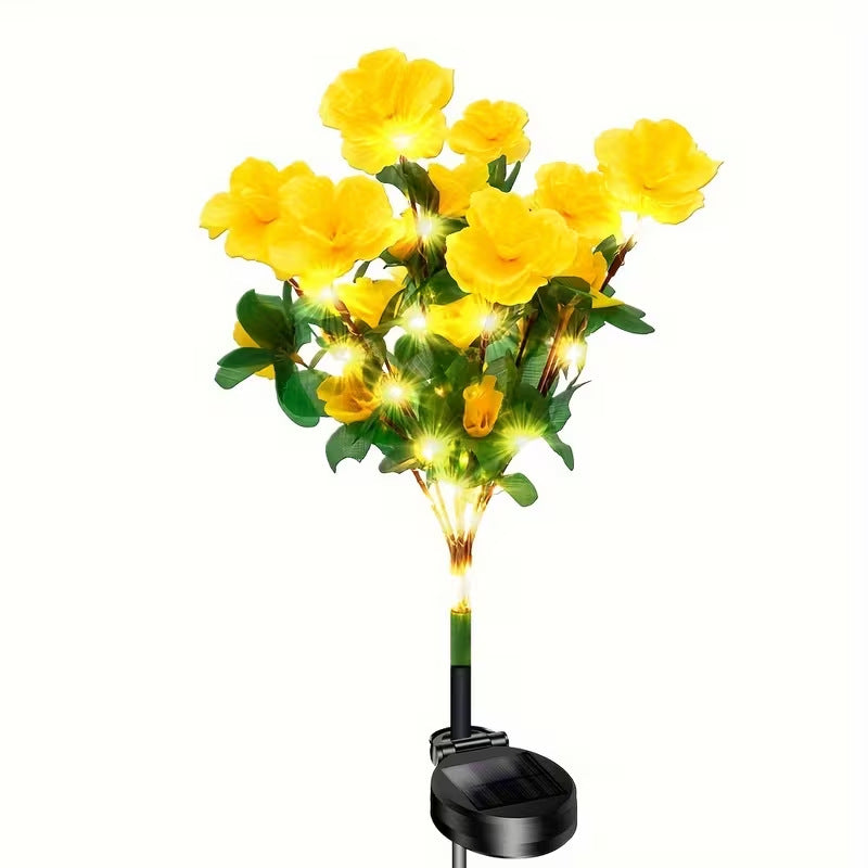 🌻Solar LED Garden Stake Lights, Assorted Flower Designs, Waterproof Outdoor Decorative Lights