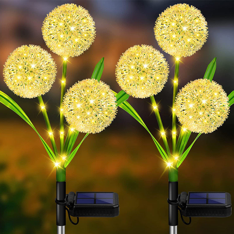 🌻Solar LED Garden Stake Lights, Assorted Flower Designs, Waterproof Outdoor Decorative Lights