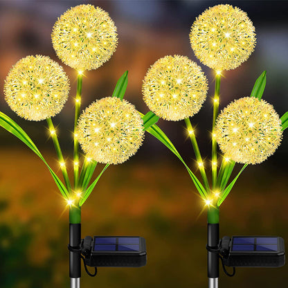🌻Solar LED Garden Stake Lights, Assorted Flower Designs, Waterproof Outdoor Decorative Lights