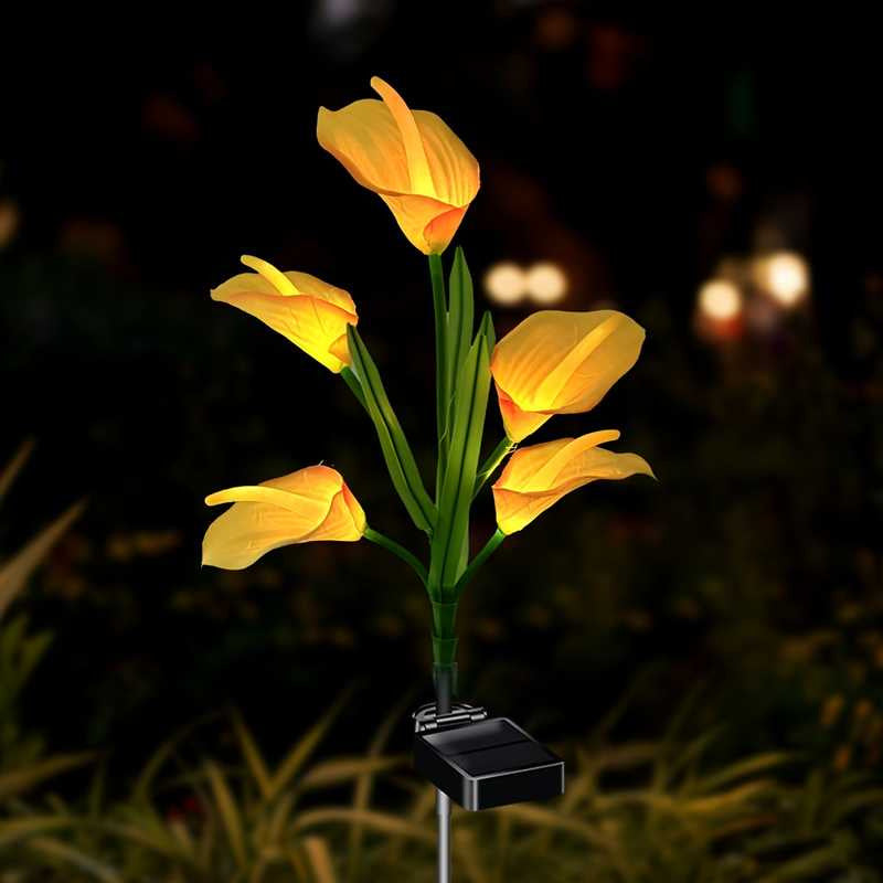 🌻Solar LED Garden Stake Lights, Assorted Flower Designs, Waterproof Outdoor Decorative Lights