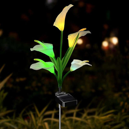 🌻Solar LED Garden Stake Lights, Assorted Flower Designs, Waterproof Outdoor Decorative Lights