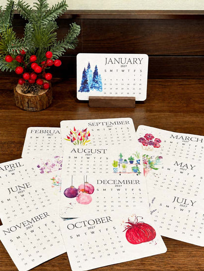 ✨Early Holiday Sale 50% OFF🌱Eco-Friendly Plantable “Timeless” Seed Calendar 2027