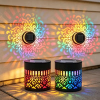 colorful-Solar Mandala Wall Light