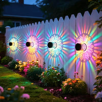 Double Layer Peony Wall Light (Colorful Light)