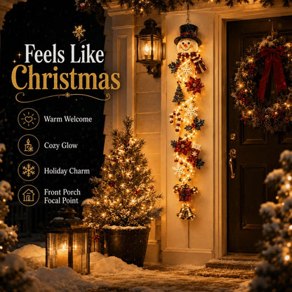 ⏳ Last day! 49% OFF✨ – 🎅Merry  Glowing Christmas Door Hanger