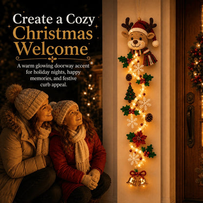⏳ Last day! 49% OFF✨ – 🎅Merry  Glowing Christmas Door Hanger